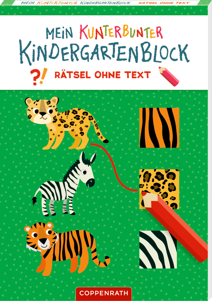 Mein kunterbunter Kindergartenblock