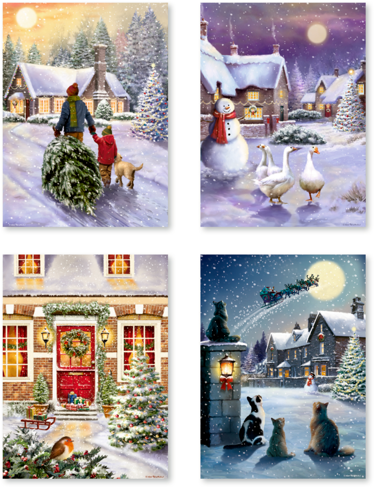 In den Weihnachtsstraßen, Mini-Adventskalender