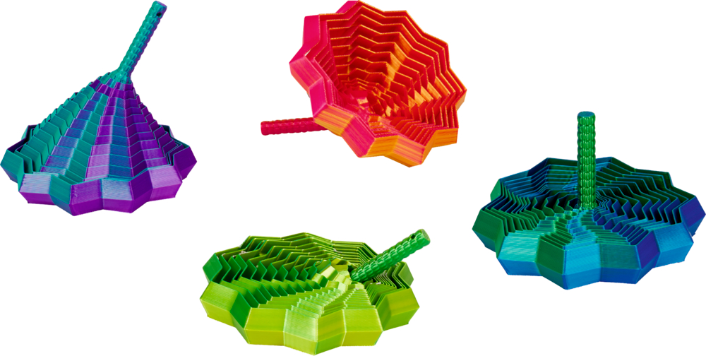 3D Fidget-Stern - Wild+Cool (klein)