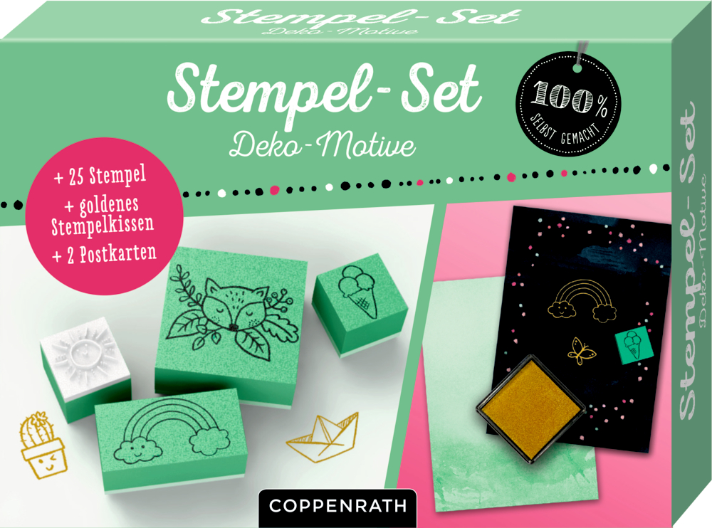 Stempel-Set Deko-Motive (100% selbst gemacht)