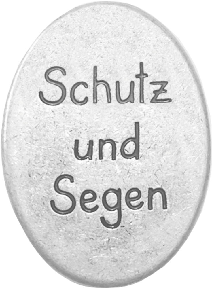 Schutzengelmünze Schutz und Segen