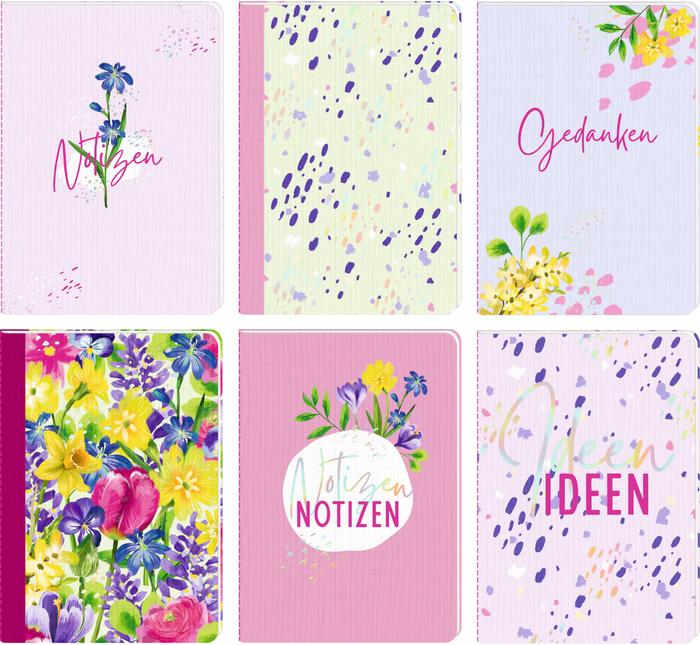 Notizheft DIN A5 - Immer her mit dem schönen Leben Notizheft DIN A5 - Immer her mit dem schönen Leben