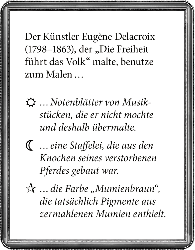 Das Quiz: KunstStücke (B.Behr)