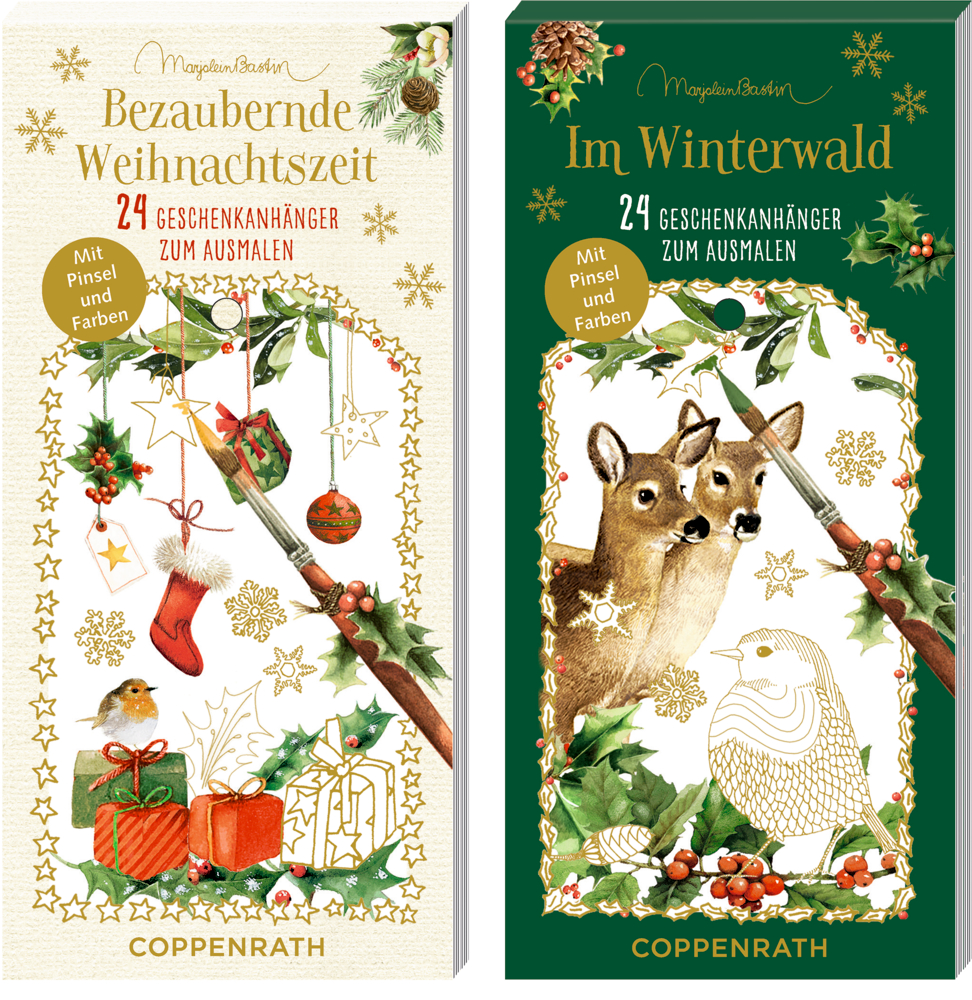 Im Winterwald / Bezaubernde Weihnachtszeit, Kreativ-Adventskalender