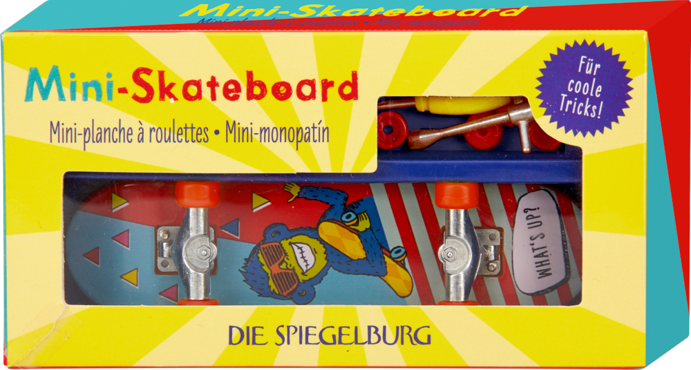 Mini-Skateboard - Bunte Geschenke