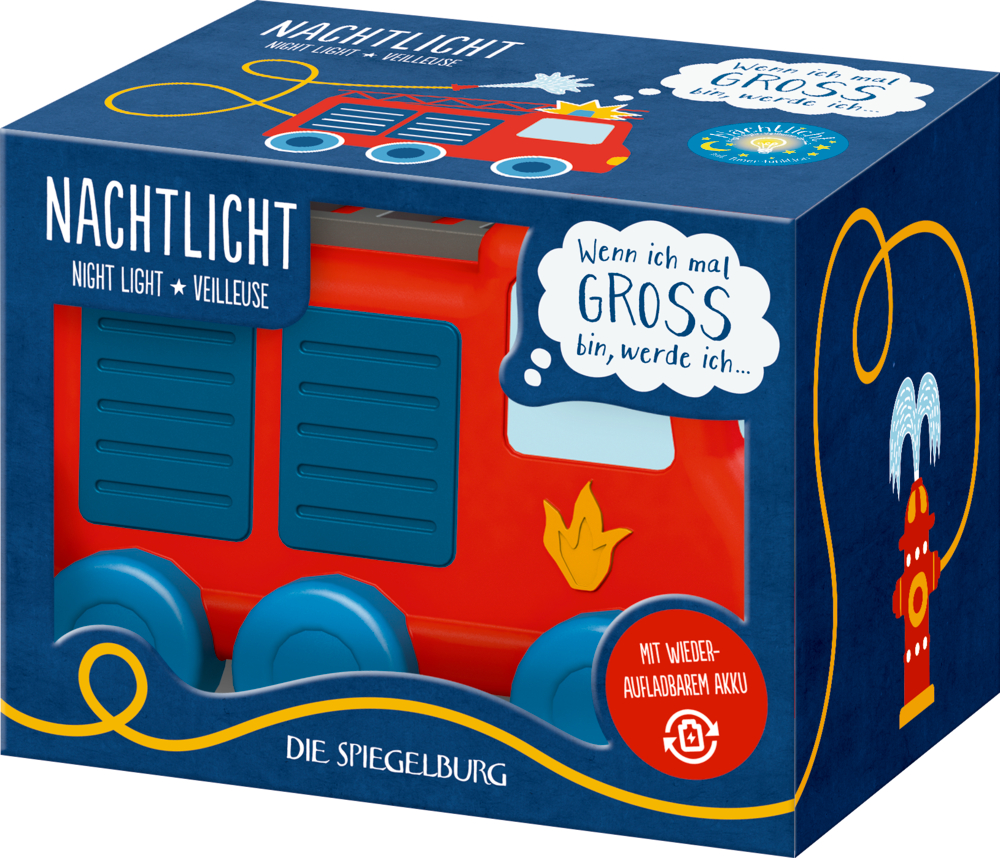 Nachtlicht Feuerwehr (Wenn ich mal groß bin)