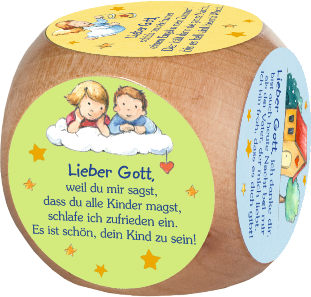 Mein Gebetswürfel zur guten Nacht Mein Gebetswürfel zur guten Nacht