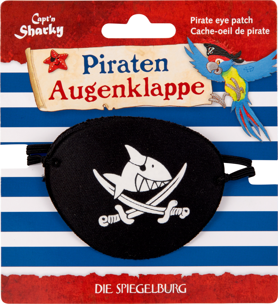 Piraten-Augenklappe - Capt'n Sharky