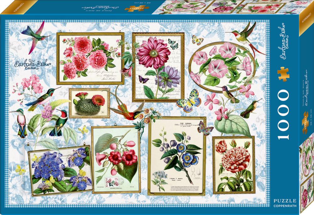 Puzzle Toile de Jouy - Barbara Behr (1000 T.)