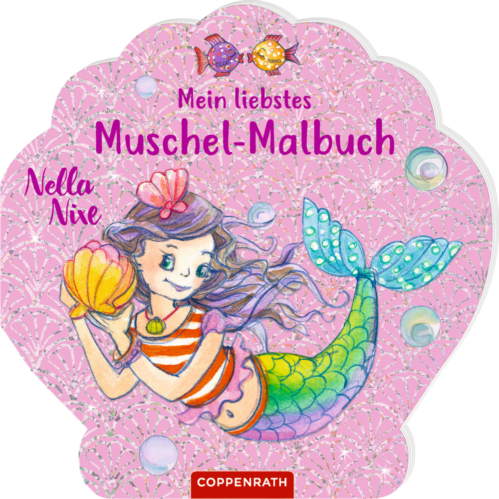 Nella Nixe: Mein liebstes Muschel-Malbuch
