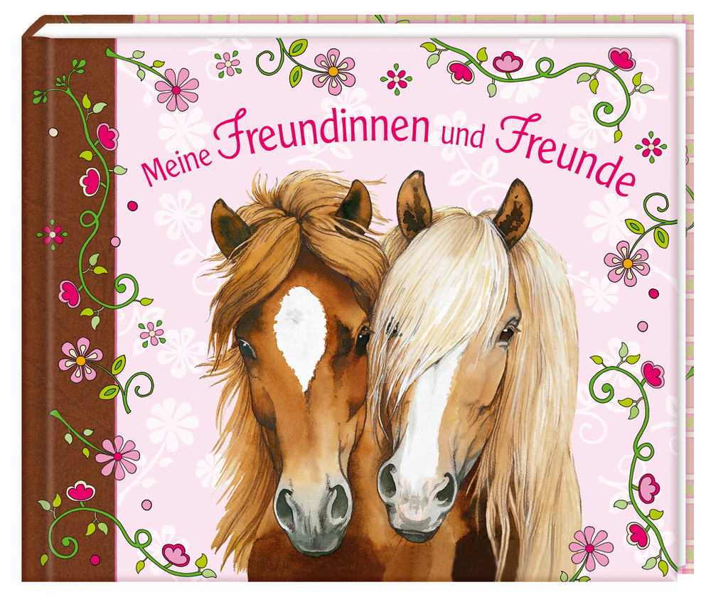 Meine Freundinnen und Freunde - Eintragbuch Pferdefreunde
