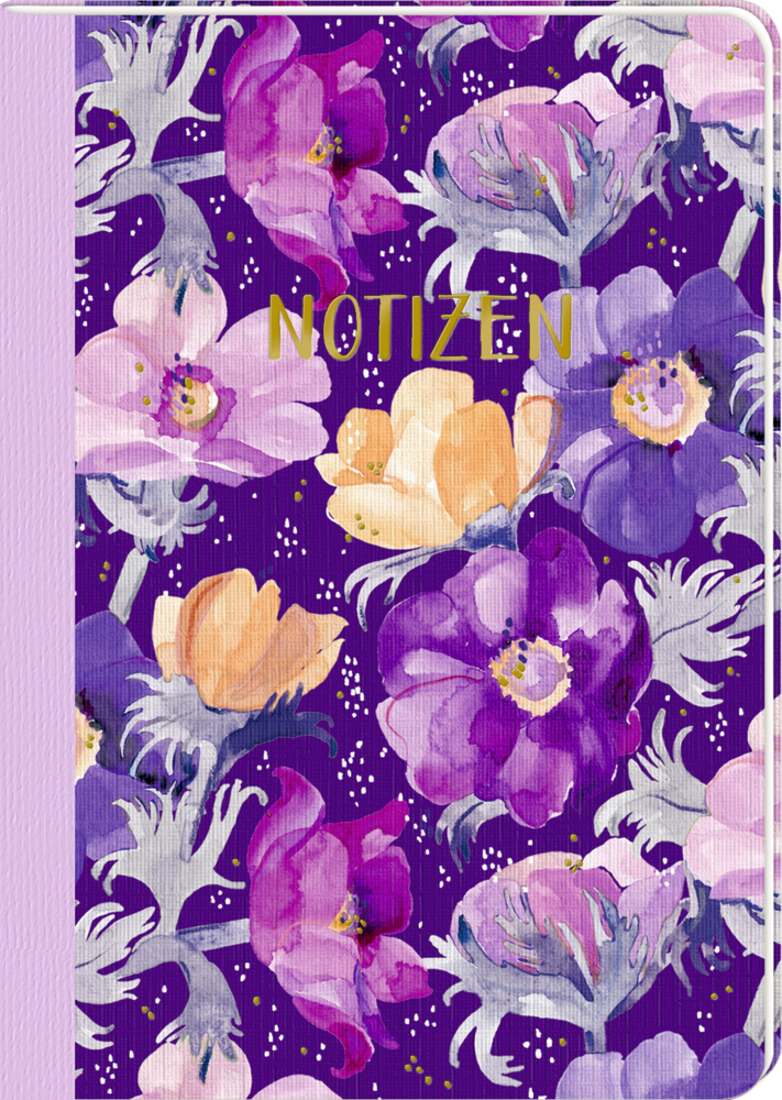 Notizheft DIN A5 - All about purple