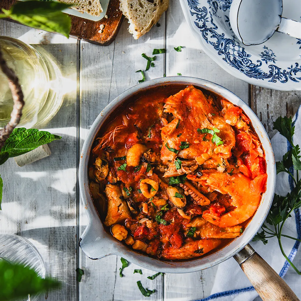 Brodet - Kroatischer Fischeintopf
