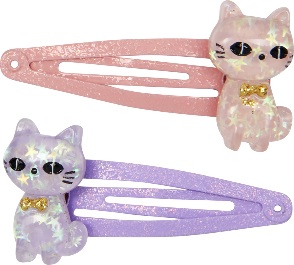Haarclip Katze - beautiful Stars