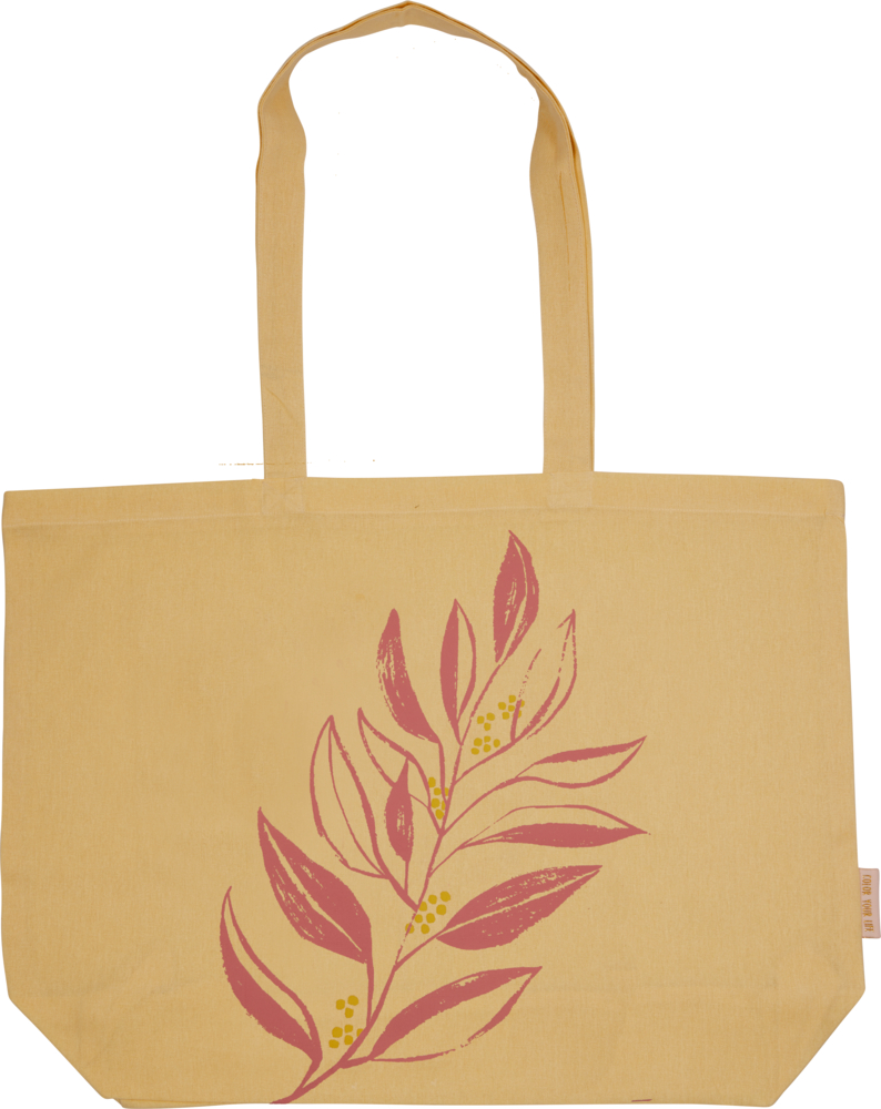 gelb, Einkaufsshopper XL COLOR YOUR LIFE Cotton