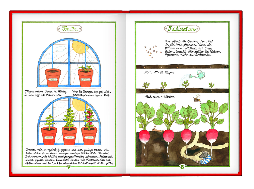 Das große Buch für kleine Gärtner