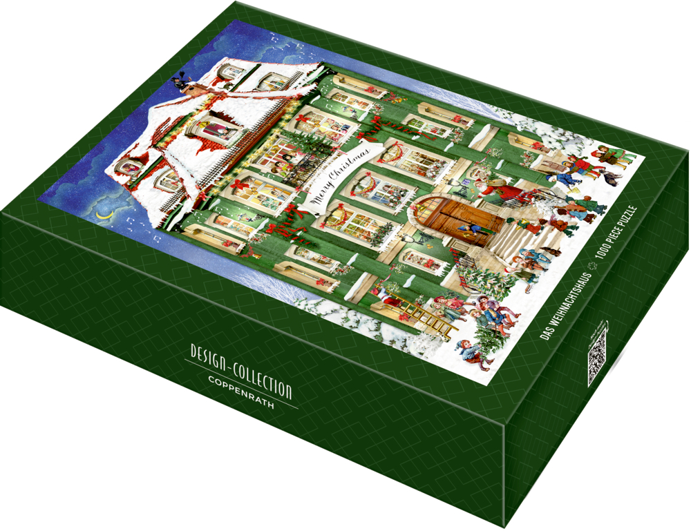 Puzzle - Das Weihnachtshaus (1000 T.) Behr
