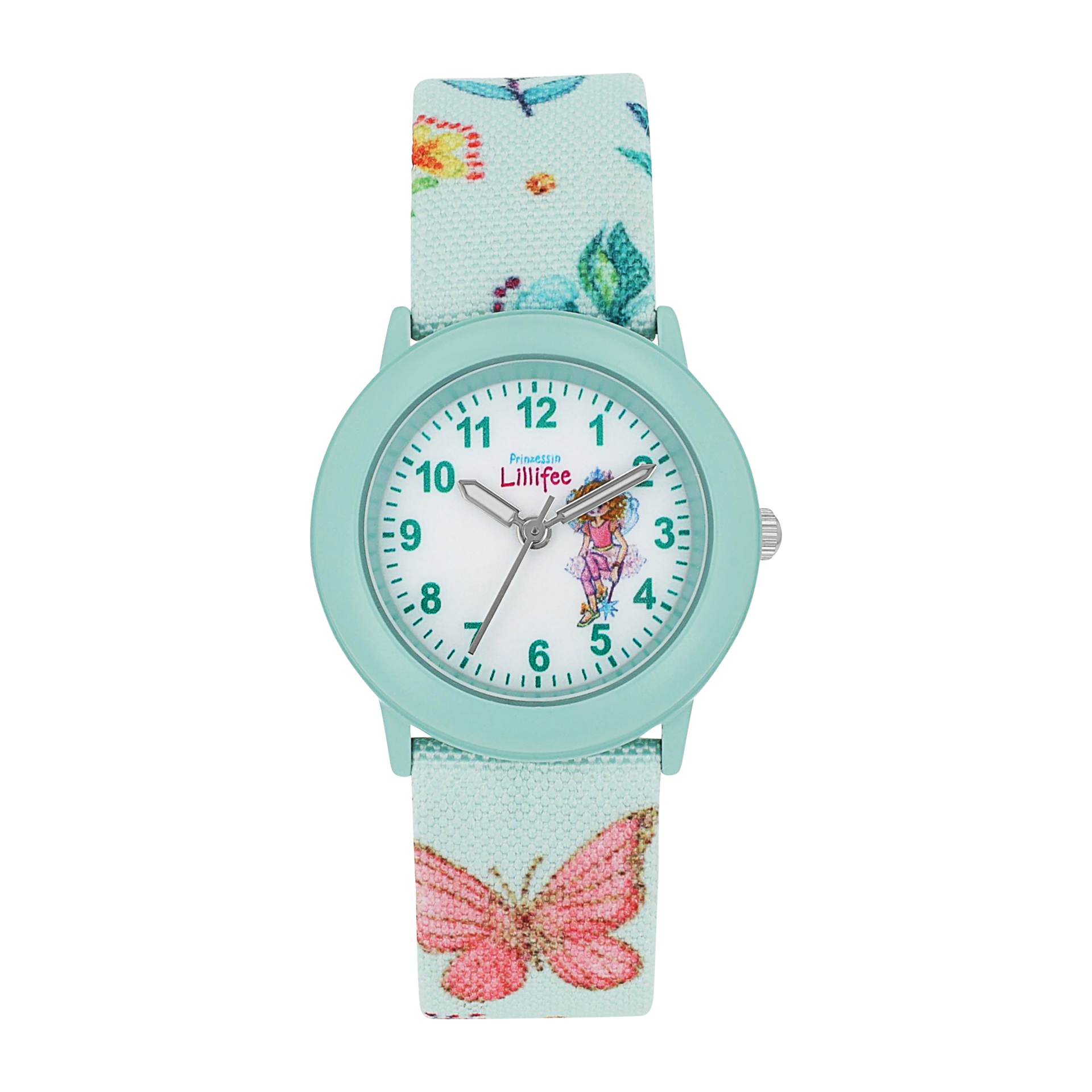 grün, Armbanduhr Prinzessin Lillifee (Lizenzmarke Amor) grün, Armbanduhr Prinzessin Lillifee (Lizenzmarke Amor)