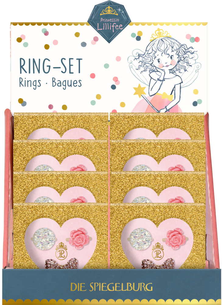 Ring-Set Prinzessin Lillifee Glitter & Gold