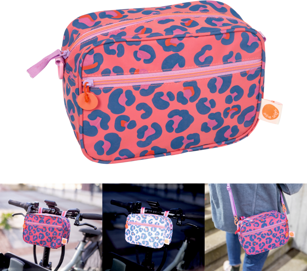 Lenkertasche Leo bunt - shine bright (reflektierendes Material)