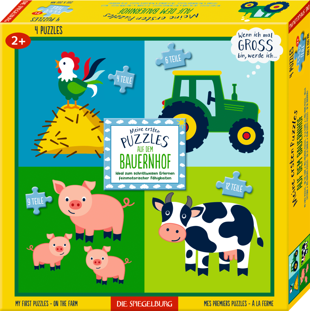 Meine 1. Puzzles - Auf dem Bauernhof (Wenn ich mal groß bin)
