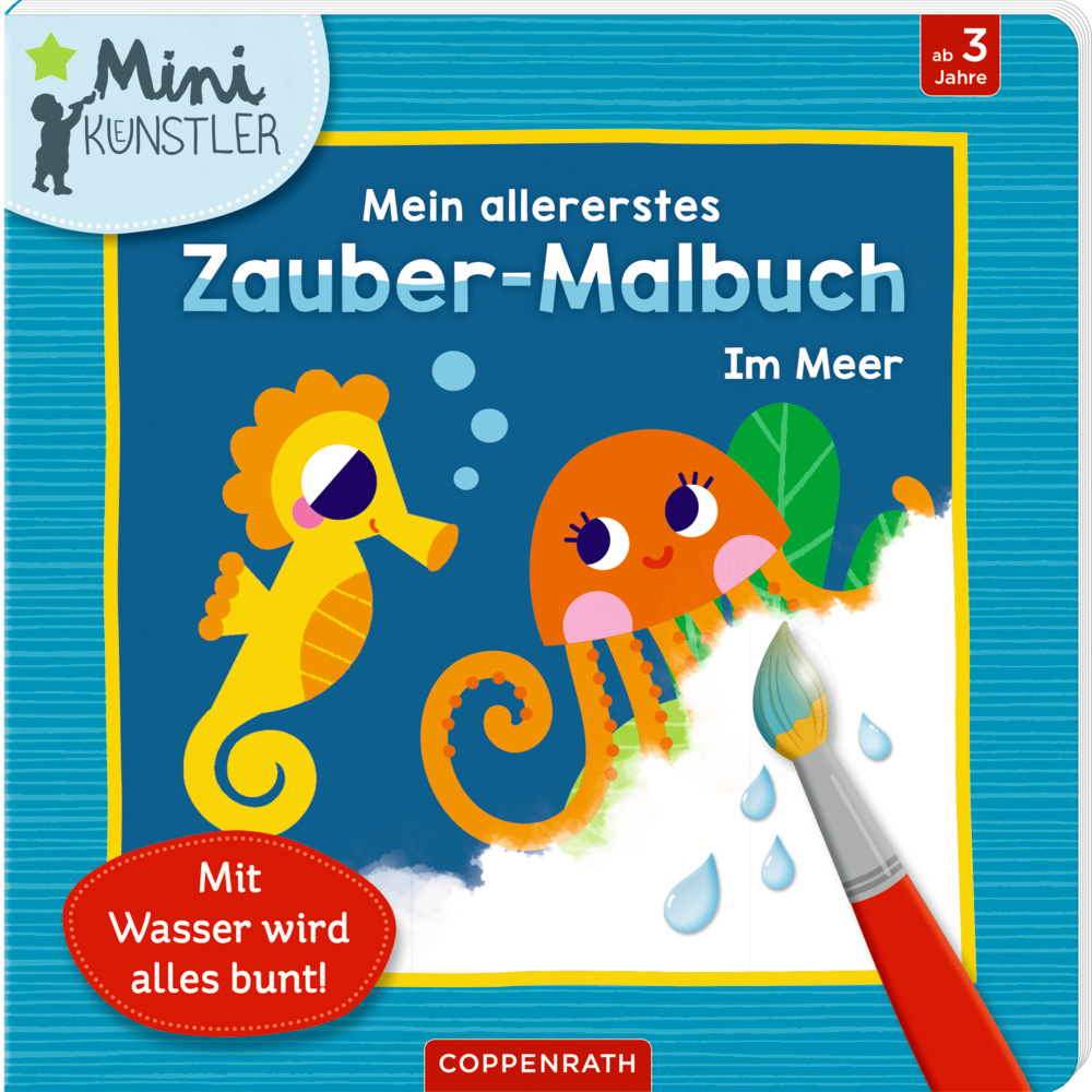 Mein allererstes Zauber-Malbuch: Im Meer (Mini-Künstler)