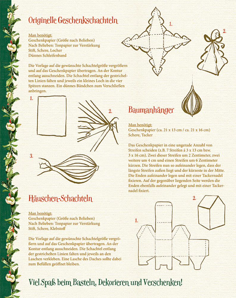 Geschenkpapier-Buch - Schöner schenken (Bastin/Zauberhafte Weihnachten) Geschenkpapier-Buch - Schöner schenken (Bastin/Zauberhafte Weihnachten)