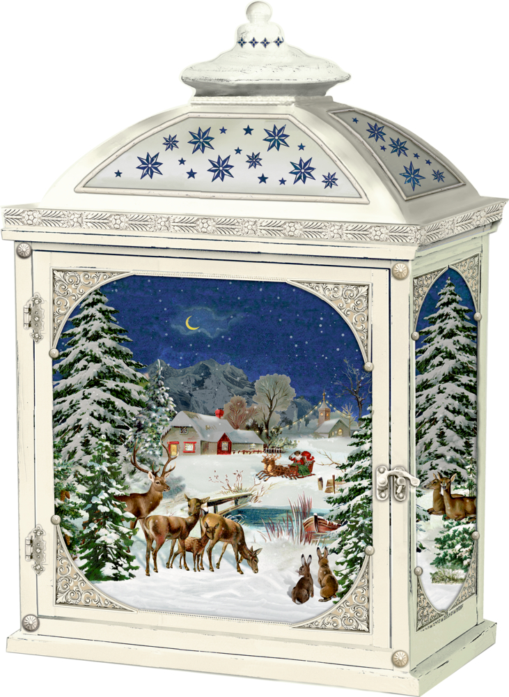 Weihnachtslaterne, Wand-Adventskalender (Behr)
