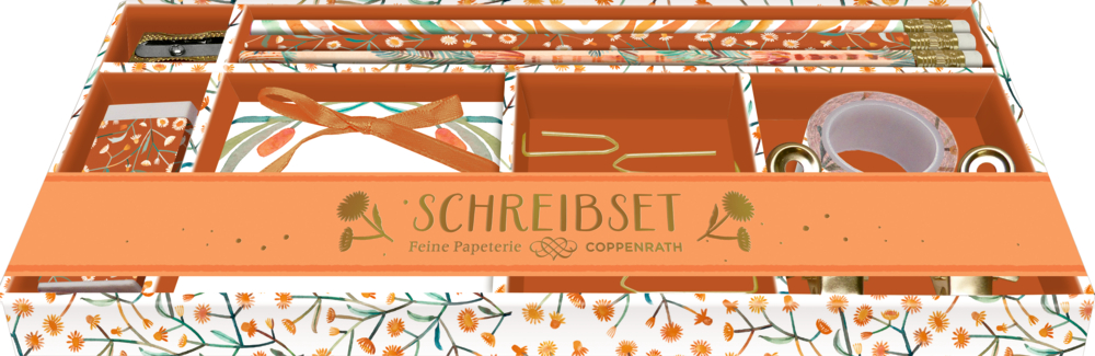 Schreib-Set - All about orange