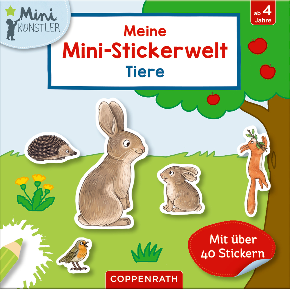 Meine Mini-Stickerwelt: Tiere (Mini-Künstler)