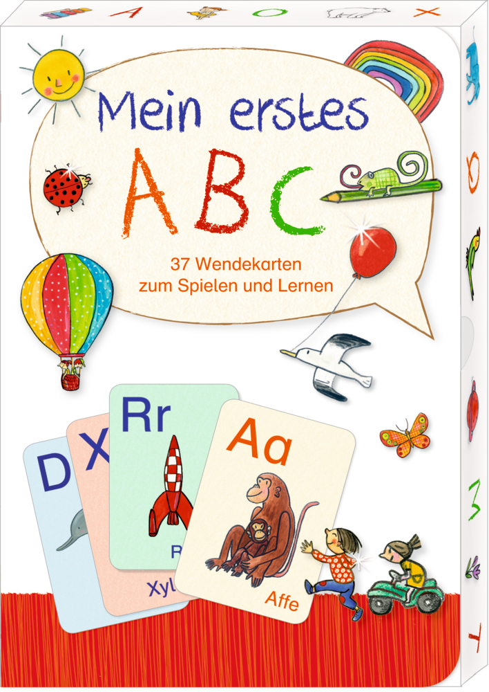 Mein erstes ABC - 37 Wendekarten zum Spielen und Lernen