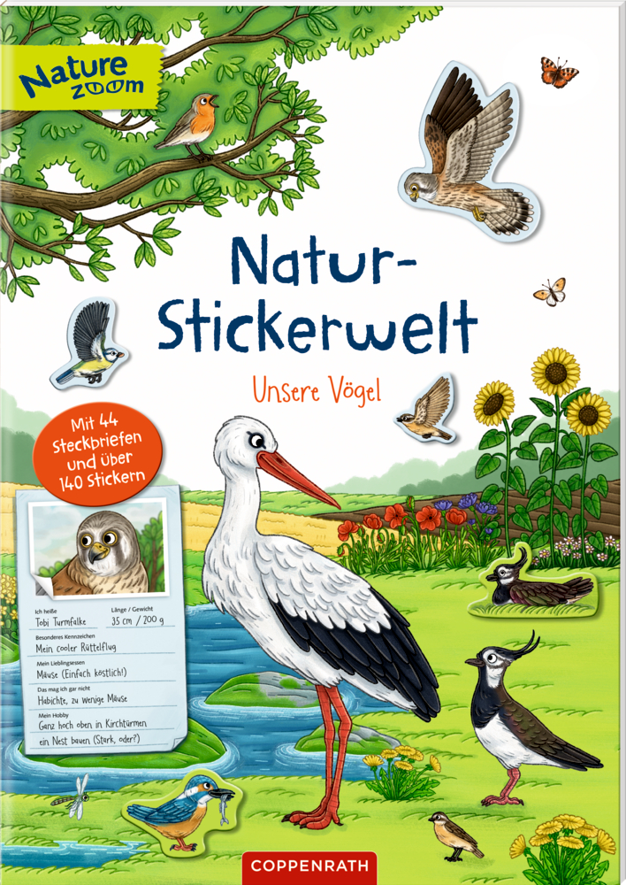 Natur-Stickerwelt - Unsere Vögel (Nature Zoom)