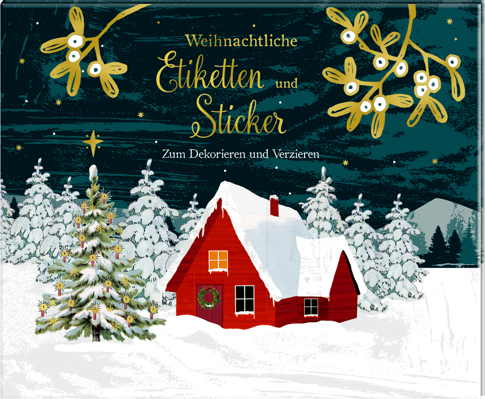 Stickerbuch: Weihnachten "Hell erleuchtet jedes Haus"