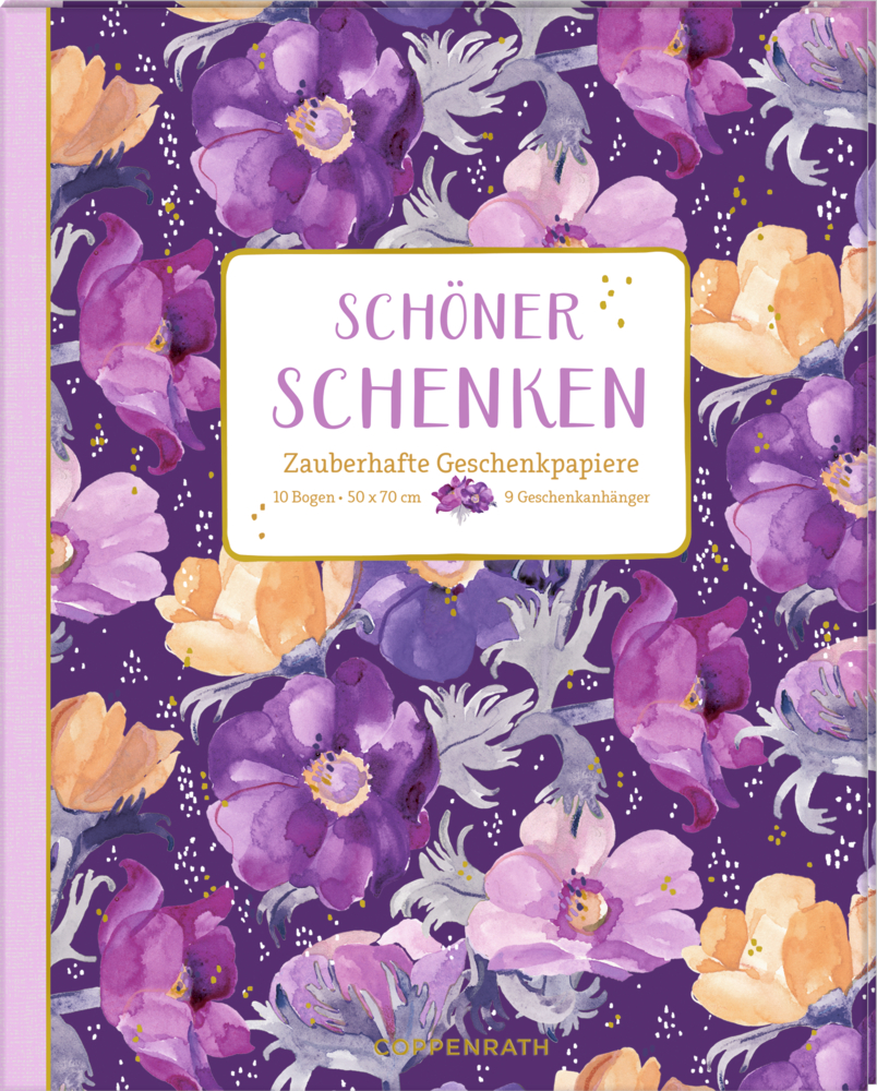 Geschenkpapier-Buch - Schöner schenken (All about purple)