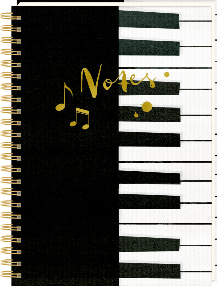 Ringbuch DIN A4 - Notes (All about music)