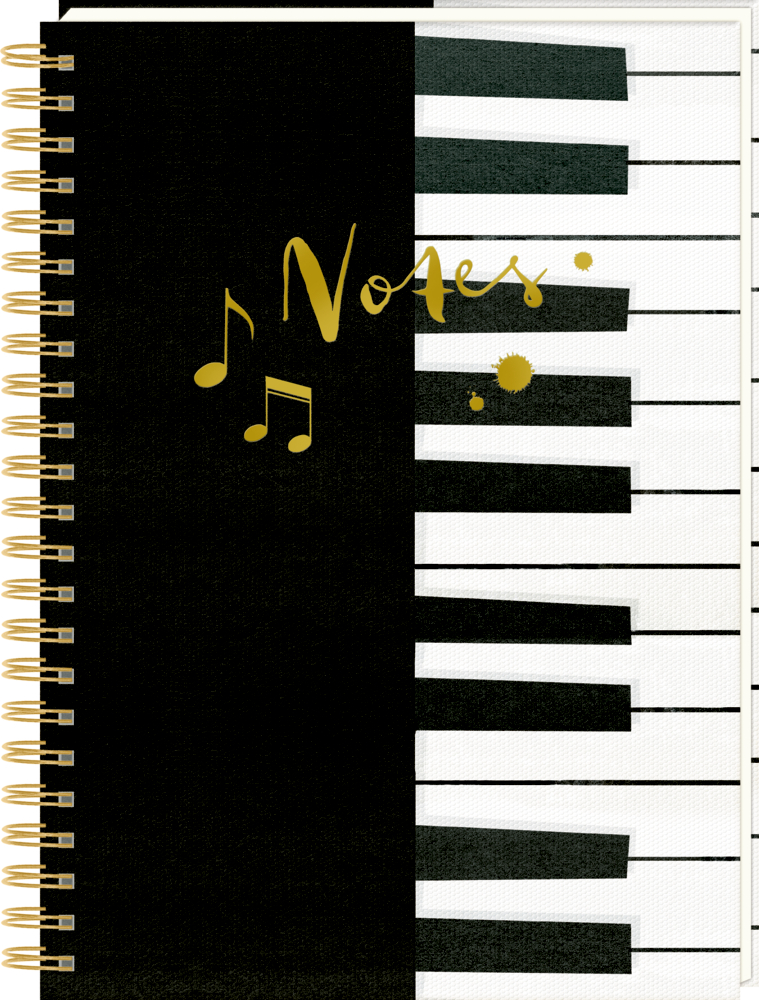 Ringbuch DIN A4 - Notes (All about music) Ringbuch DIN A4 - Notes (All about music)