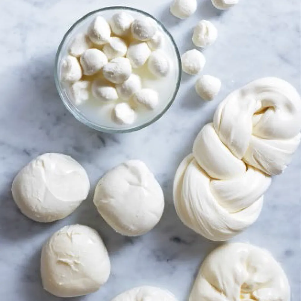 Mozzarella und Burrata