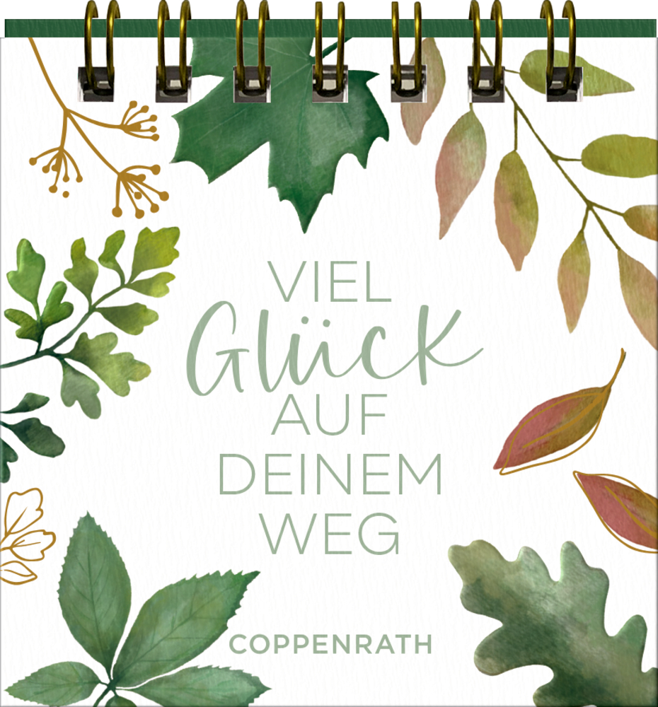Mini-Spiralaufsteller: Viel Glück auf deinem Weg