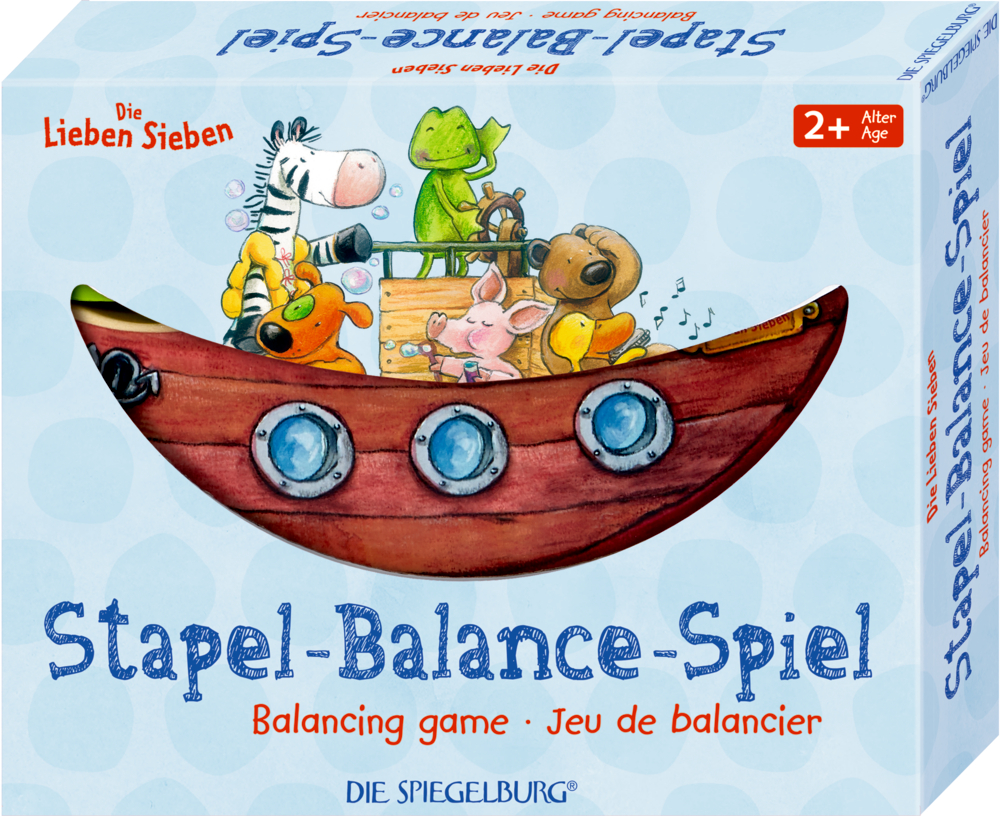 Stapel-Balance-Spiel "Wir halten zusammen" Die Lieben Sieben