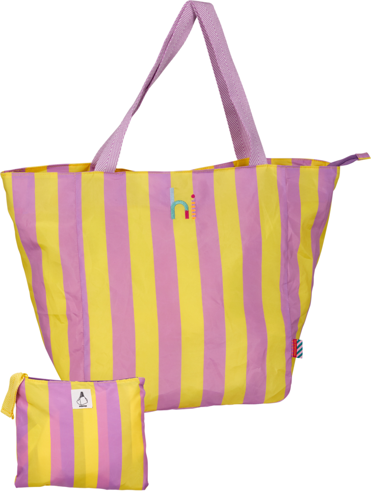 gelb/flieder, Shopper - Taschenzauber