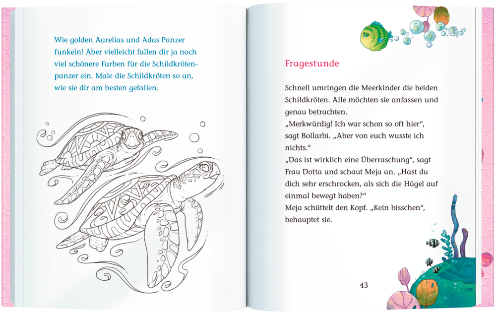Meja Meergrün (Bd.2/Leseanfänger) - Ein blubbertoller Schulausflug