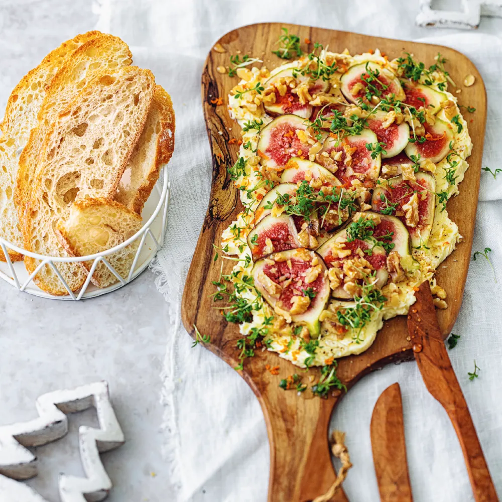 Winterliches Butter Board