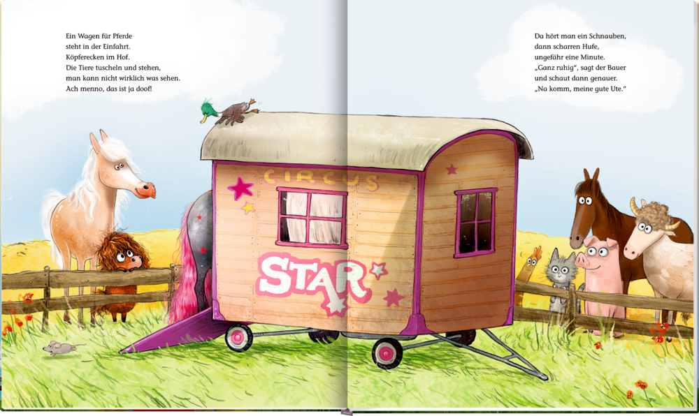 Ronny, das Pony (Bd.3) und Gerd, das Pferd, und Ute, die Stute