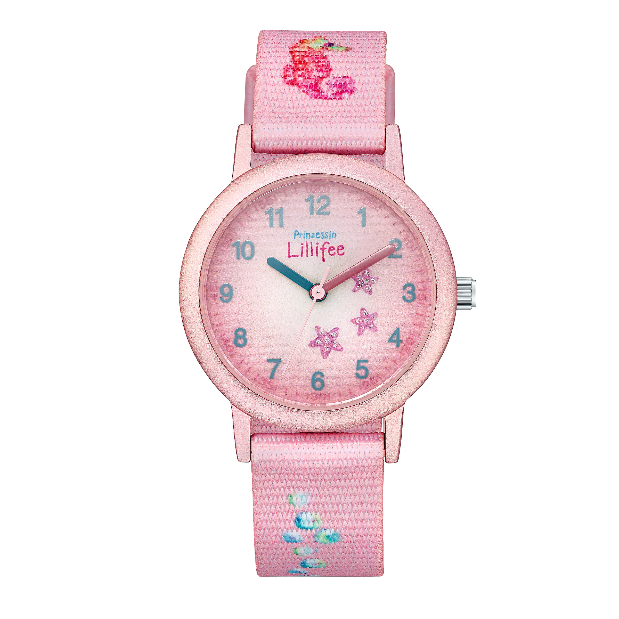 rosa, Armbanduhr Prinzessin Lillifee (Lizenzmarke Amor)