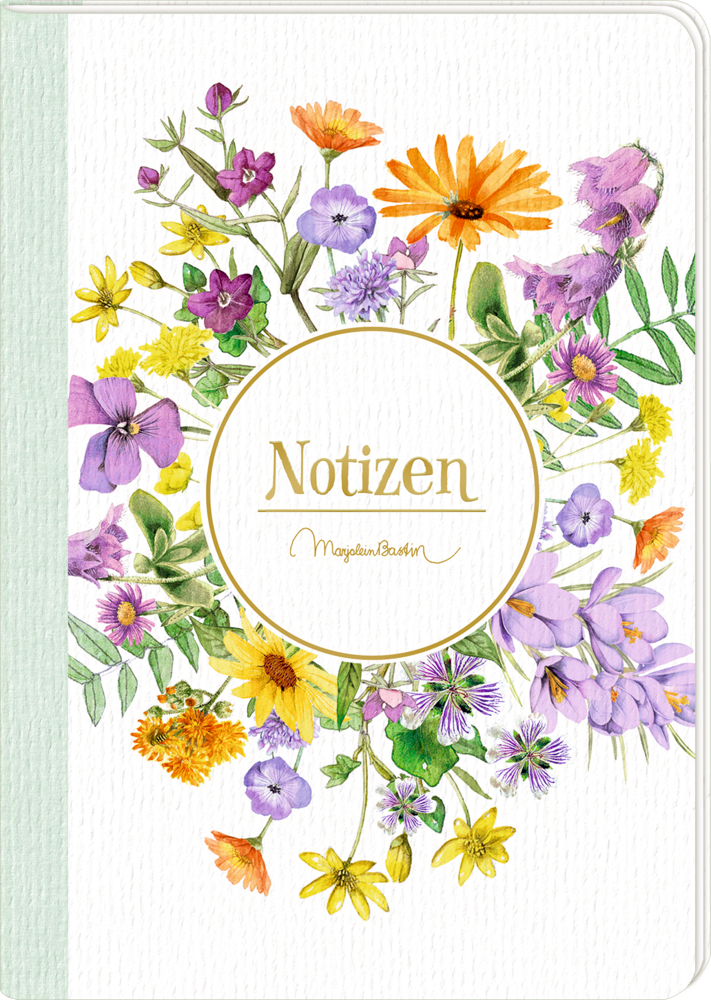 Notizheft DIN A5 GartenLiebe - M. Bastin