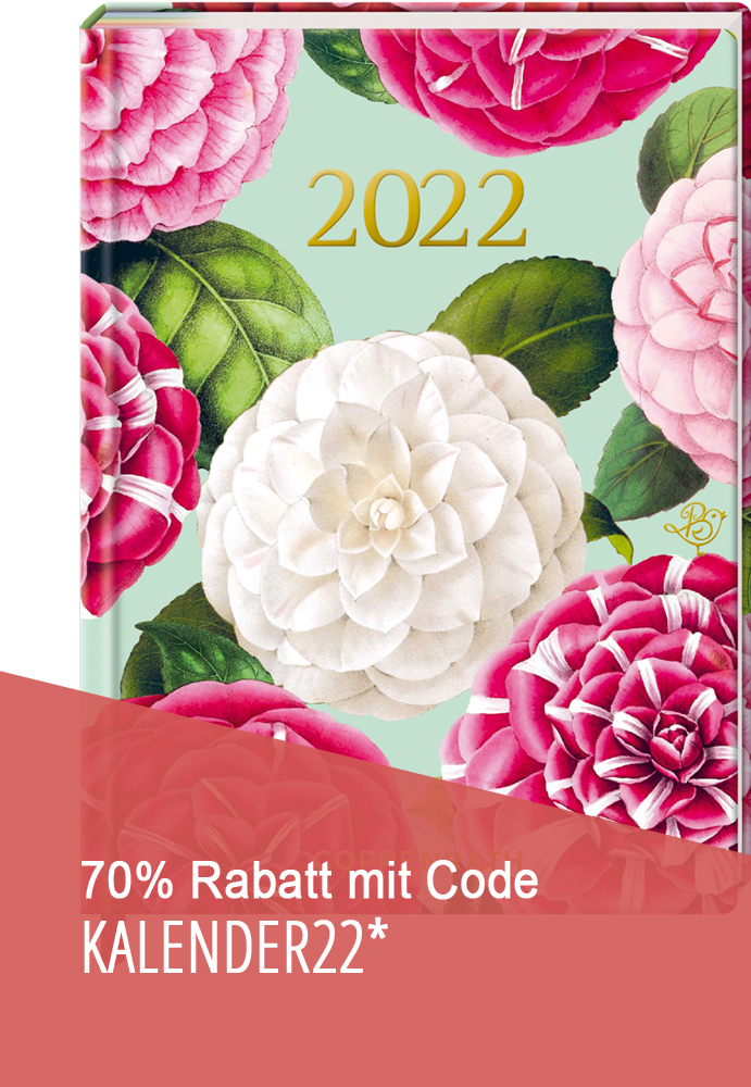 Jahreskalender: Mein Jahr 2022 - Kamelien (B.Behr)