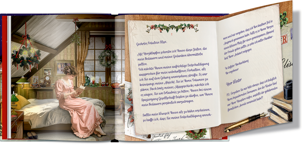 Adventskalenderbuch: Elise & Herr Winter (B. Behr)