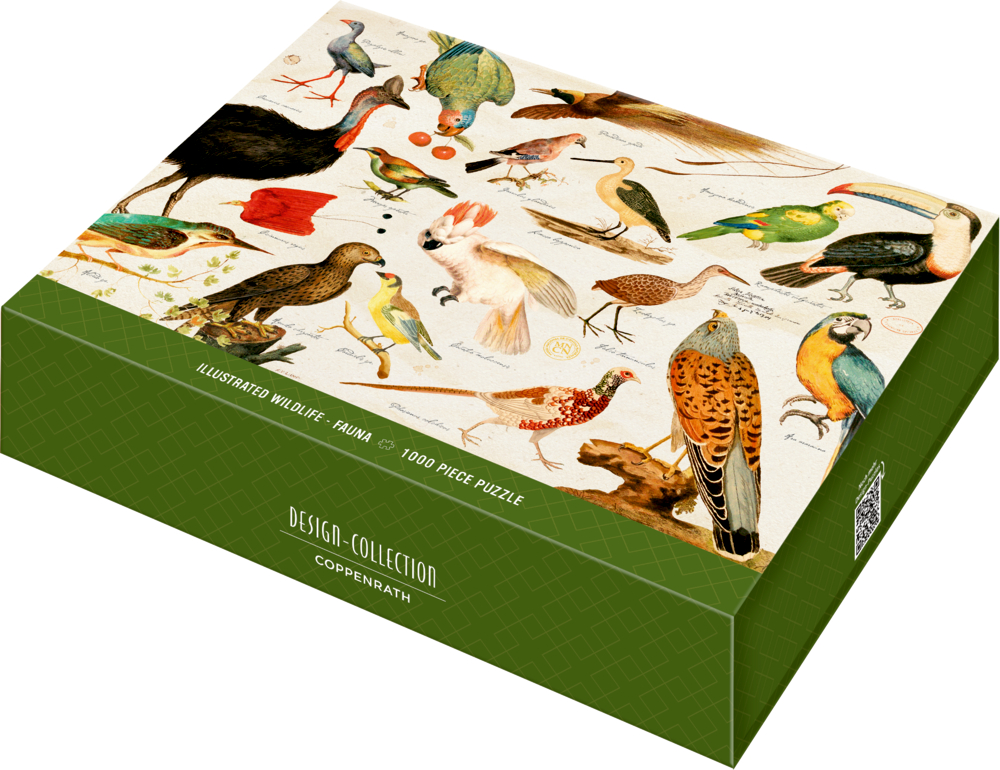 Puzzle Illustrierte Tierwelt (1000 Teile)