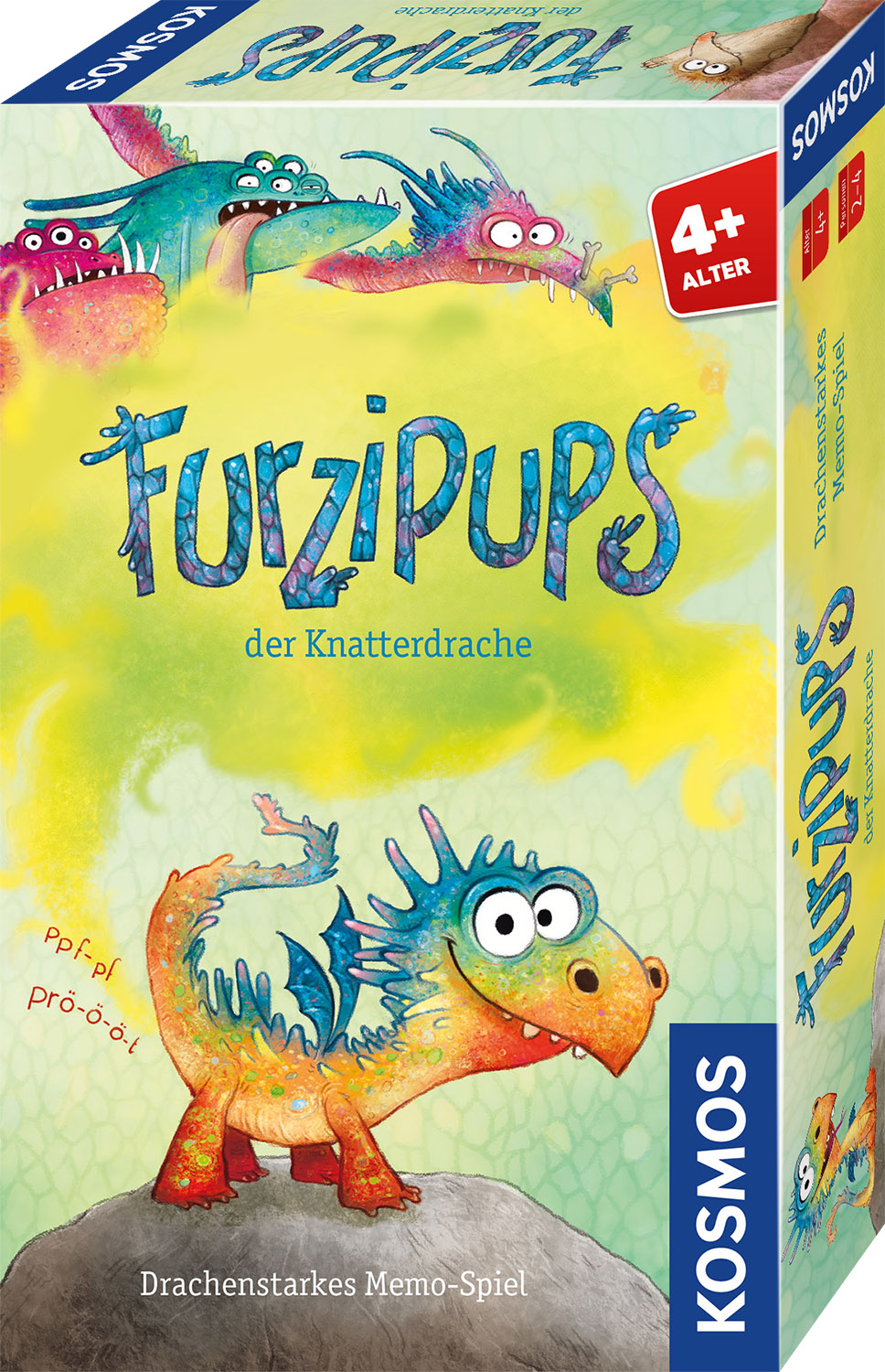 Memo-Spiel Furzipups der Knatterdrache (Lizenzmarke Kosmos)