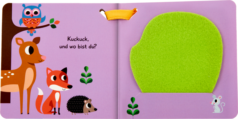 Mein Filz-Fühlbuch für den Buggy: Kuckuck, kleine Eule! (Fühlen & begreifen)